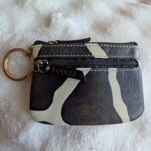 Dooney & Bourke Animal Print Keychain Wallet